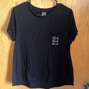 Modern Lux Black Tshirt. Size XL (14/16).